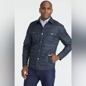 Untuckit Men's Insulated Navy Quilted Jacket